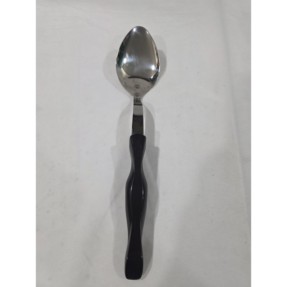 Cutco 17 KJ Serving Spoon Classic Dark Brown Handle Kitchen Utensil